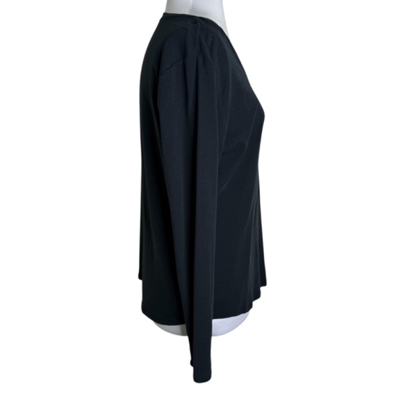 bcg V-Neck Long Sleeve Black Tee-Shirt Size XL - Picture 3 of 7